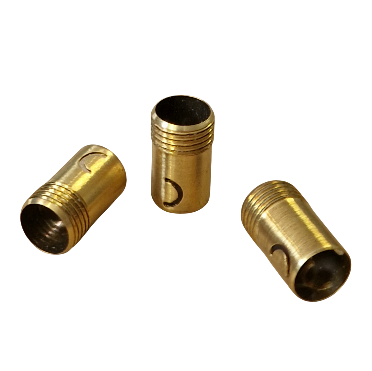 Zapfen - Ø 9,8 - L16,7 - Messing - Pfeifenecke
